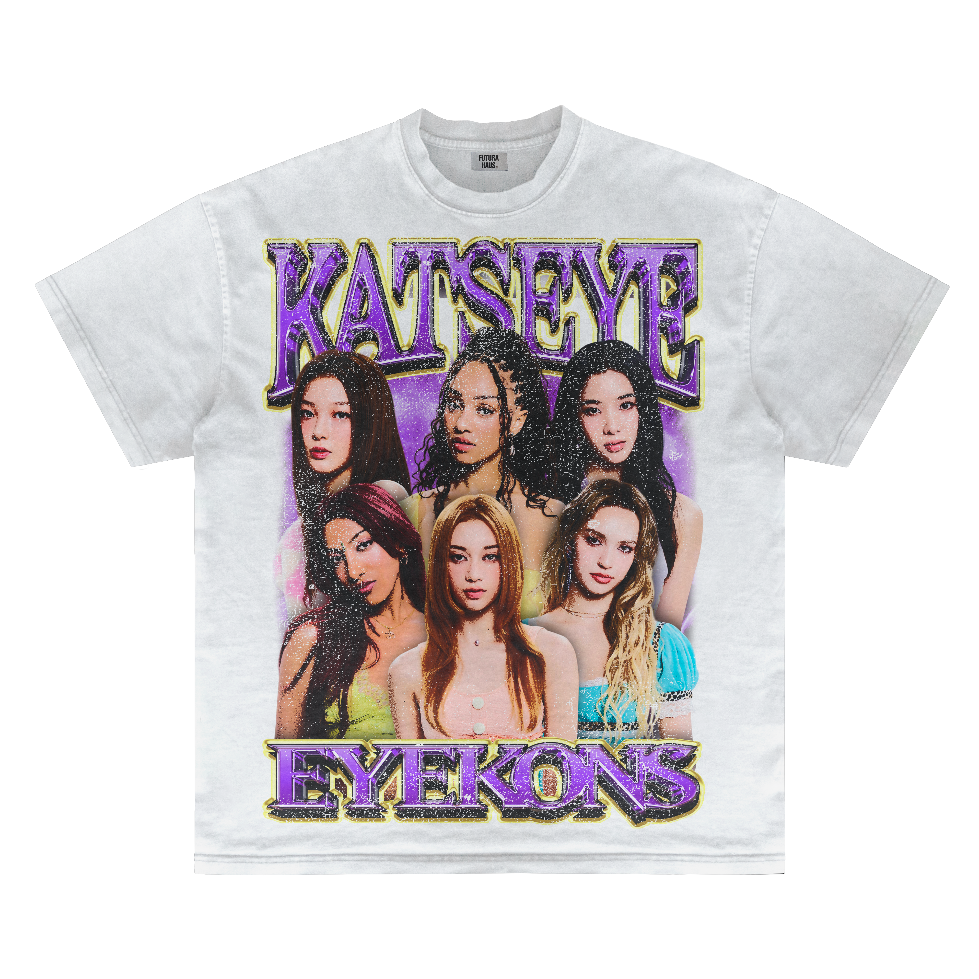 Merch Katseye T-Shirt Unisex - Kurzarm Shirt Mit Band Poster Design