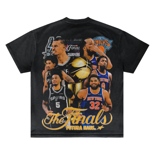 SPURS VS KNICKS 2026 NBA FINALS VINTAGE TEE