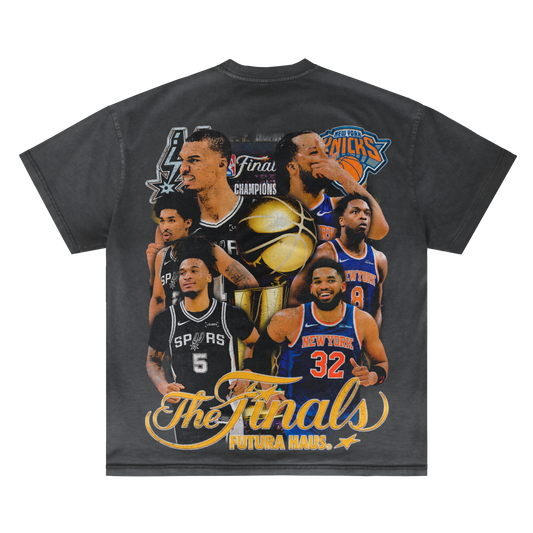 SPURS VS KNICKS 2026 NBA FINALS VINTAGE TEE
