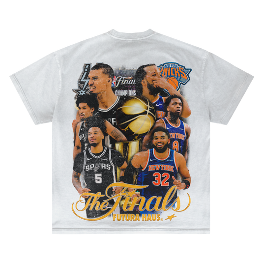 SPURS VS KNICKS 2026 NBA FINALS VINTAGE TEE