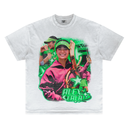 ALEX EALA 2026 MUBADALA V1 CHAMPION VINTAGE TEE