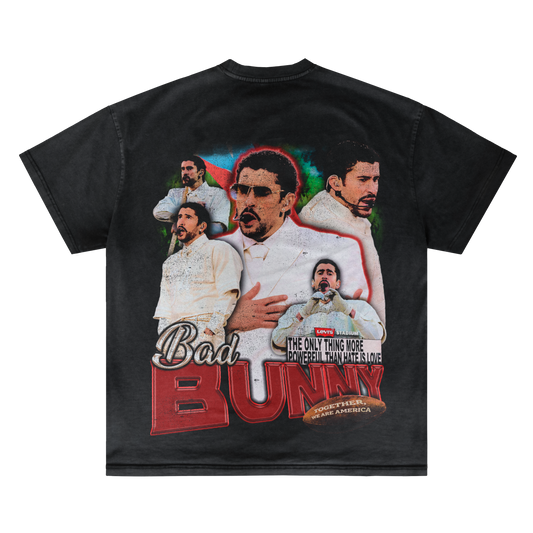 BAD BUNNY SUPERBOWL LX VINTAGE TEE