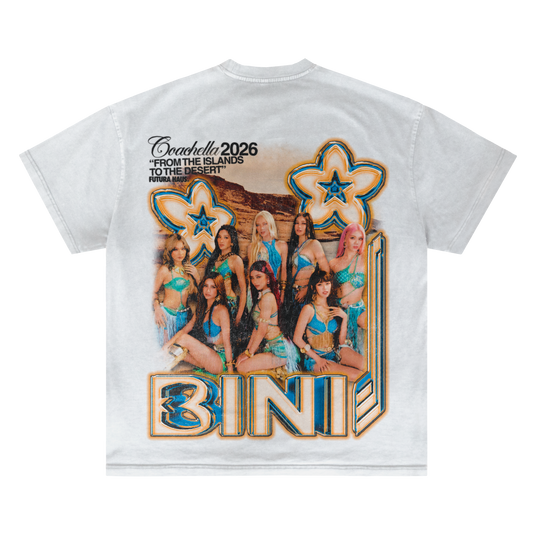 BINI "COACHELLA 2026" VINTAGE TEE