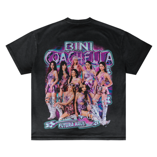 BINI COACHELLA V3 "IMPERIAL PURPLE" VINTAGE TEE