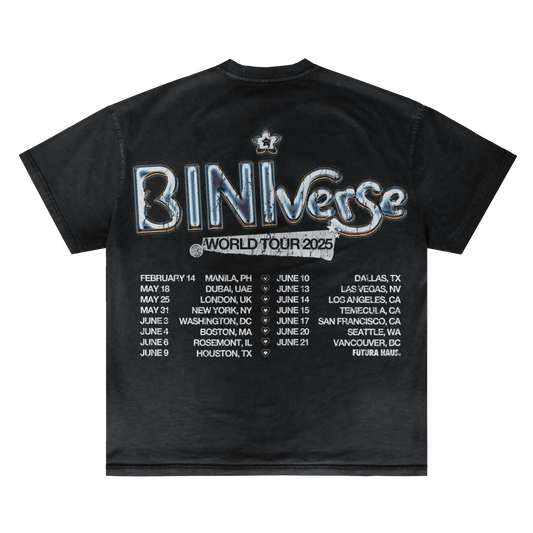 BINIVERSE WORLD TOUR 2025 VINTAGE TEE