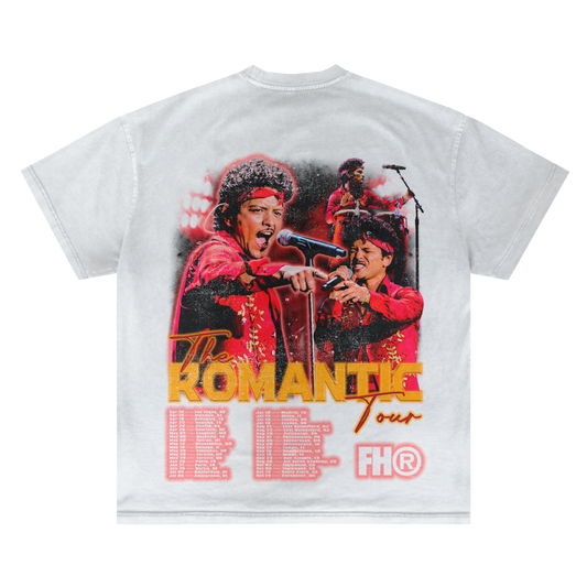 BRUNO MARS "THE ROMANTIC TOUR" VINTAGE TEE