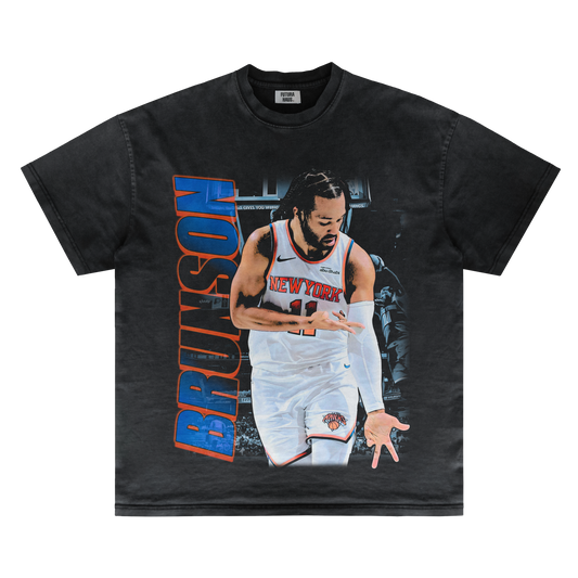JALEN BRUNSON SIGNATURE VINTAGE TEE