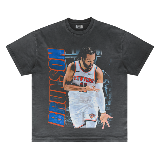JALEN BRUNSON SIGNATURE VINTAGE TEE