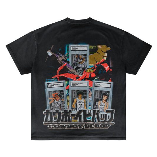 COWBOY BEBOP X SAN ANTONIO SPURS VINTAGE TEE