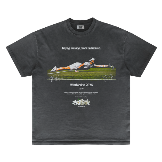 ALEX EALA WIMBLEDON 2026 VINTAGE TEE