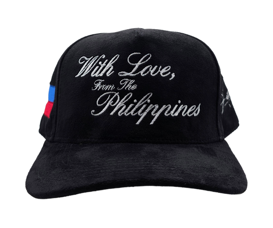 WITH LOVE, FROM THE PH SUEDE SNAPBACK HAT