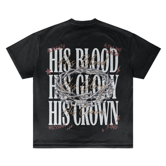 HIS BLOOD VINTAGE TEE