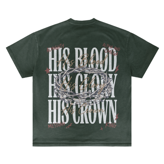 HIS BLOOD VINTAGE TEE