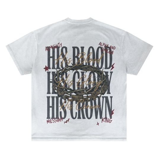 HIS BLOOD VINTAGE TEE