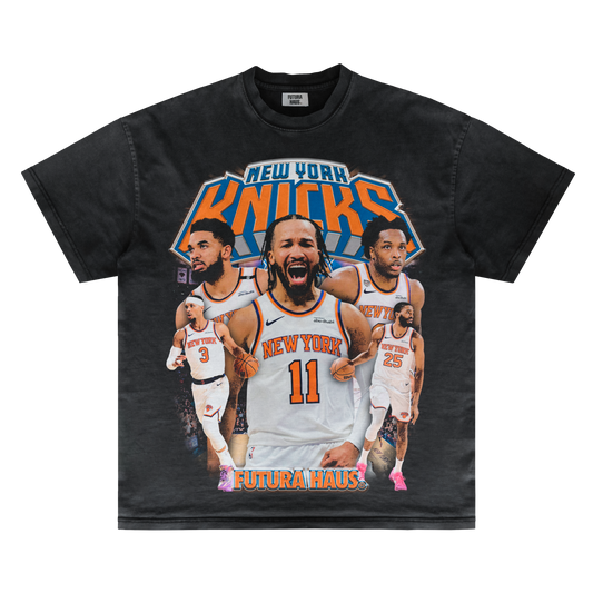NY KNICKS 2026 NBA CHAMPIONSHIP VINTAGE TEE