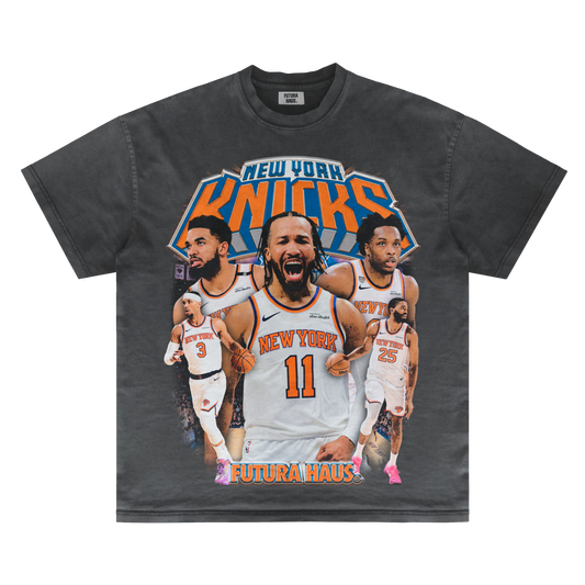 NY KNICKS 2026 NBA CHAMPIONSHIP VINTAGE TEE