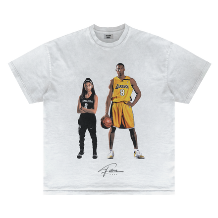 KOBE & GIGI V2 VINTAGE TEE