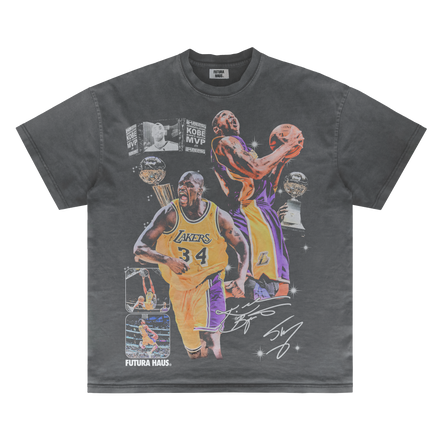 KOBE X SHAQ V2 VINTAGE TEE