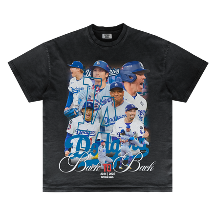 DODGERS WORLD SERIES 2025 V2 VINTAGE TEE