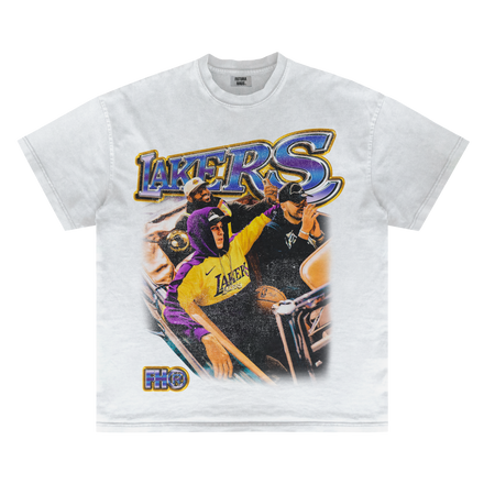 LAKERS IN 5 VINTAGE TEE