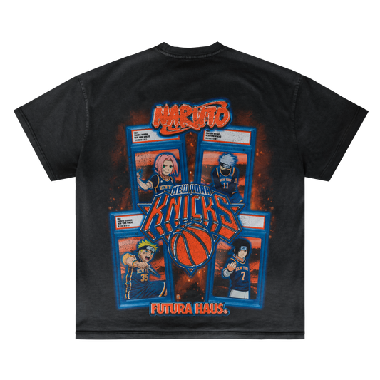 NARUTO X NEW YORK KNICKS VINTAGE TEE