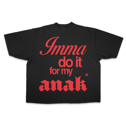 PARA SA MGA ANAK DROP SHOULDER TEE