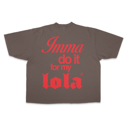 PARA KAY LOLA DROP SHOULDER TEE