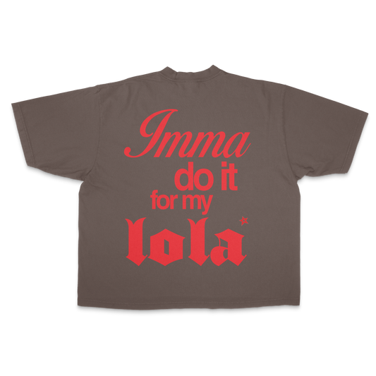 PARA KAY LOLA DROP SHOULDER TEE