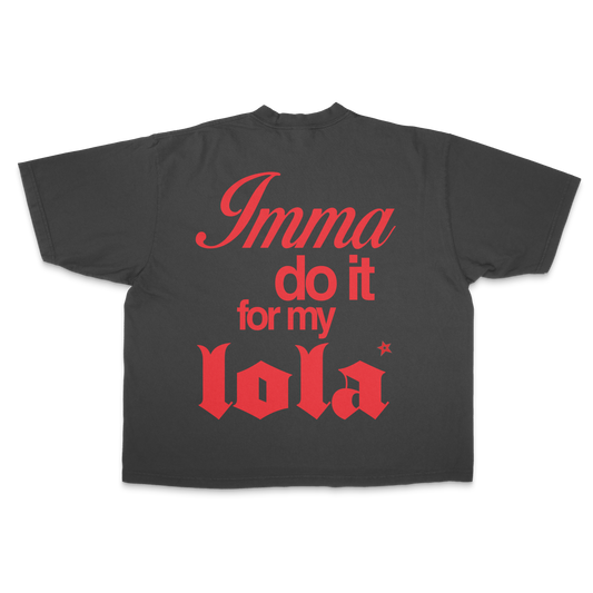 PARA KAY LOLA DROP SHOULDER TEE