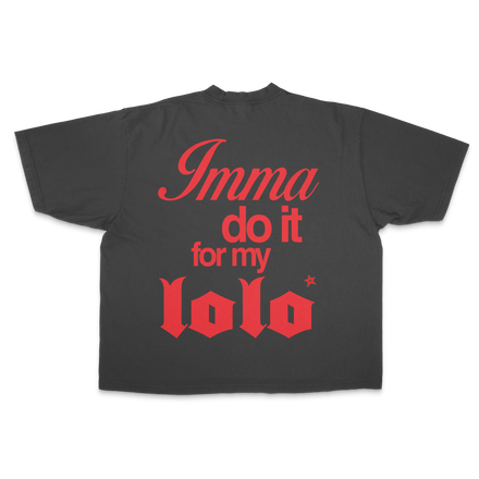 PARA KAY LOLO DROP SHOULDER TEE
