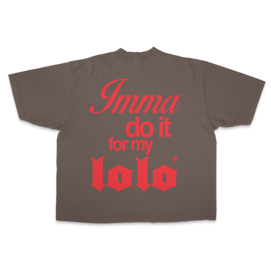 PARA KAY LOLO DROP SHOULDER TEE