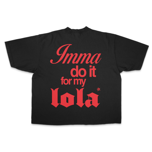 PARA KAY LOLA DROP SHOULDER TEE