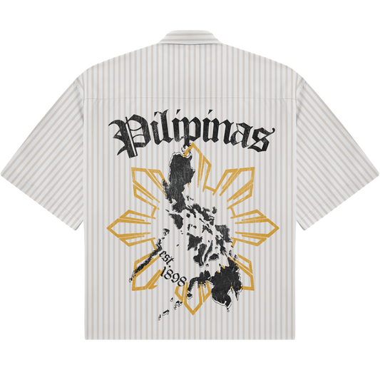 PILIPINAS POCKET BUTTON-UP SHIRT