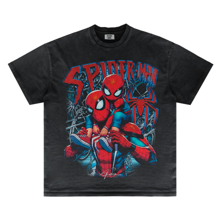 SPIDERMAN FATHERHOOD VINTAGE TEE