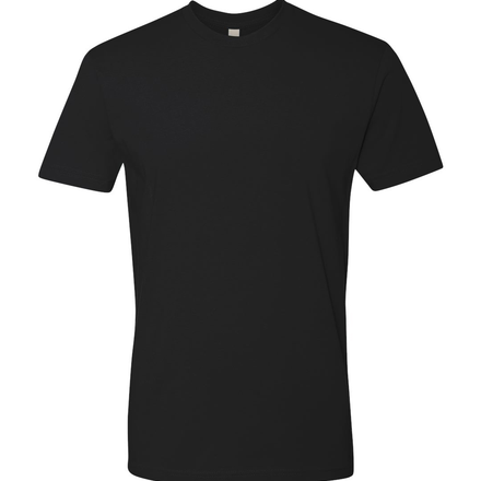 Next Level 3600 Unisex Cotton T-Shirt (Black)