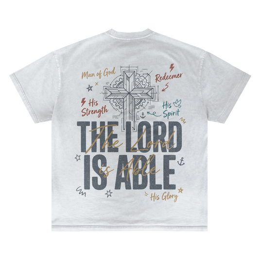 THE LORD IS ABLE VINTAGE TEE