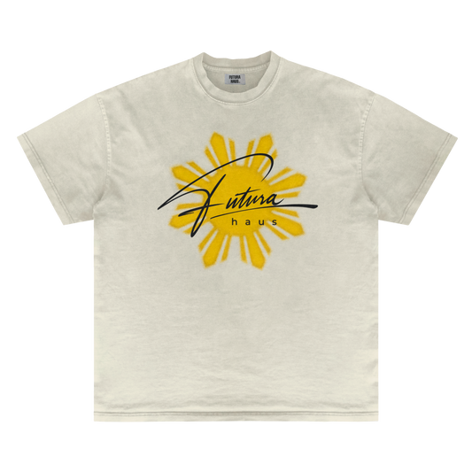 WITH LOVE, FROM THE PHILIPPINES AIRBRUSH VINTAGE TEE